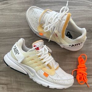 Size 7 Men’s/ 8 Women’s- Nike Air Presto x Off-White “White”